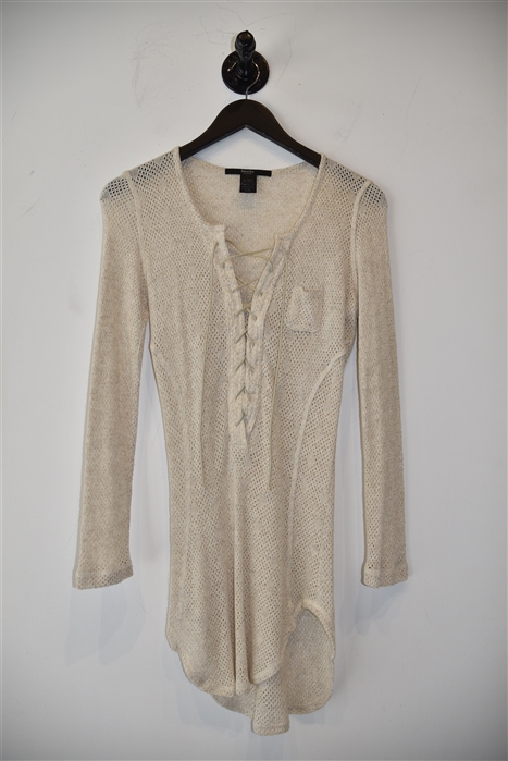 Pale Beige Smythe Pullover, size L