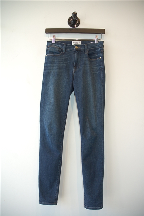 Denim Blue Frame Skinny Jean, size 24