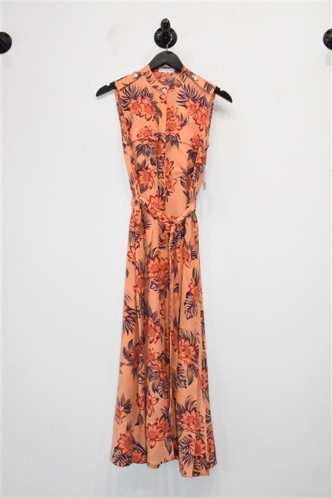 Floral Equipment Shirt Dress, size XS