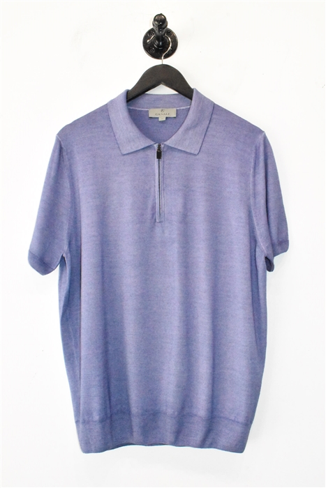 Lavender Canali Polo, size L