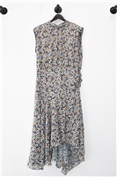 Floral Veronica Beard Maxi Dress, size 12