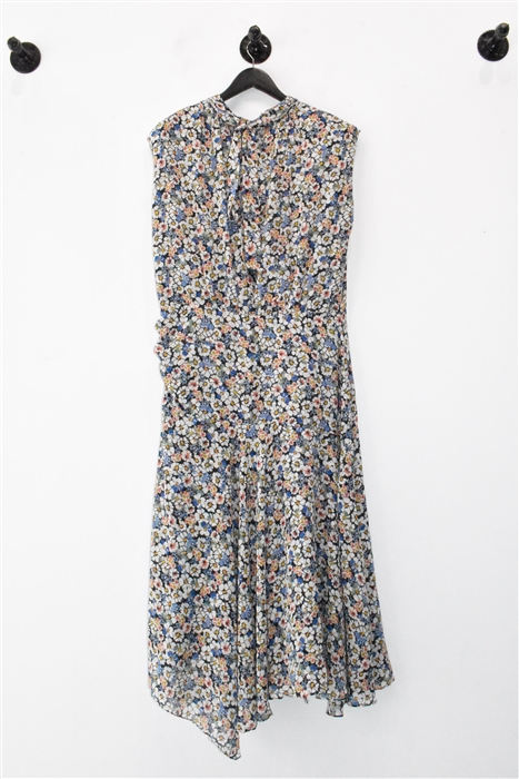 Floral Veronica Beard Maxi Dress, size 12