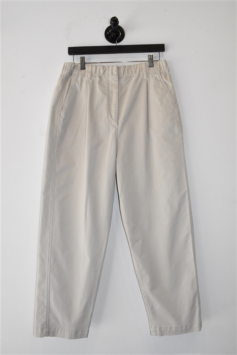 Beige Brunello Cucinelli Trousers, size 6