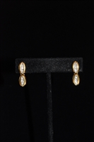 Gold Nina Ricci - Vintage Earrings, size O/S