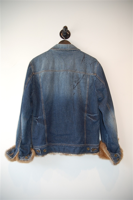 Faded Denim Dolce & Gabbana Denim Jacket, size L