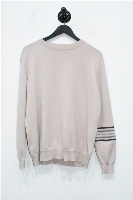Dusty Pink Brunello Cucinelli Cashmere Sweater, size M