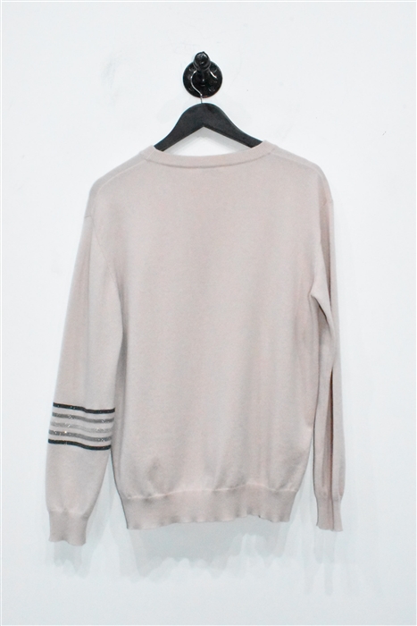 Dusty Pink Brunello Cucinelli Cashmere Sweater, size M