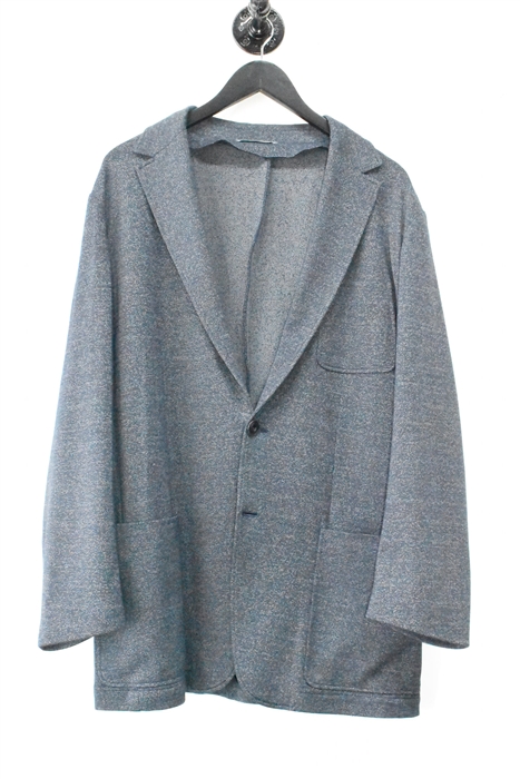 Navy Melange Canali Sport Coat, size 44