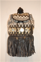 Black & White Rebecca Minkoff Backpack, size M