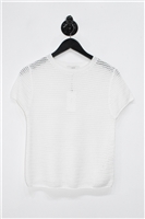 Bright White Vince Cap-Sleeve, size S