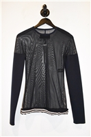 Navy Marie Saint Pierre Pullover, size S