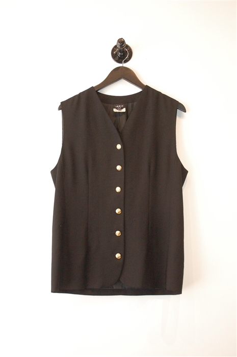 Basic Black Akris Vest, size 10