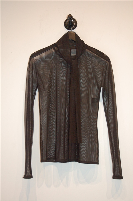 Basic Black Marie Saint Pierre Shirt, size M