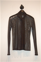 Basic Black Marie Saint Pierre Shirt, size M