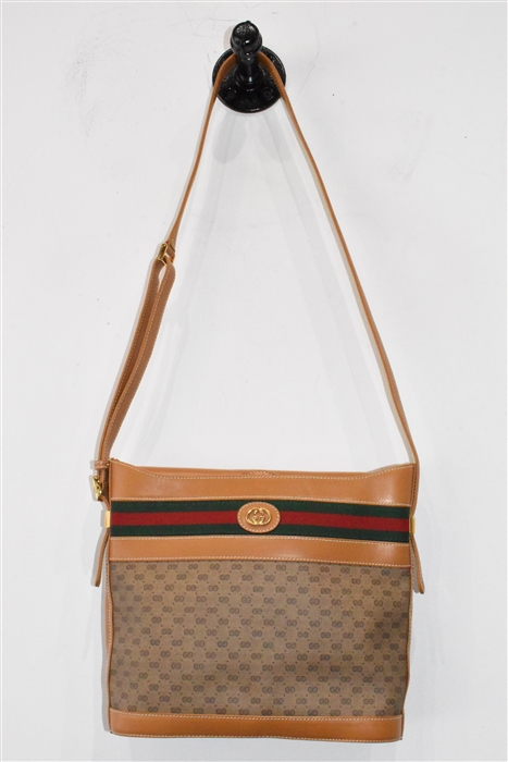 Tan Gucci - Vintage Shoulder Bag, size M