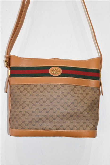 Tan Gucci - Vintage Shoulder Bag, size M