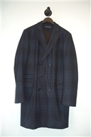 Blue Tartan Drykorn Coat, size M
