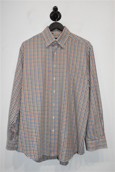 Check Paul Stuart Button Shirt, size L