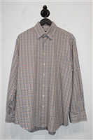 Check Paul Stuart Button Shirt, size L