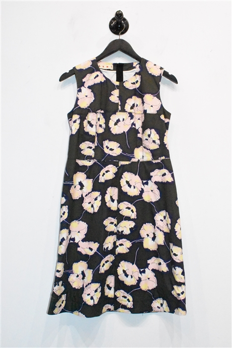 Floral Marni A-Line Dress, size 4