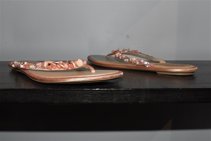 Coral Rene Caovilla Sandals, size 8