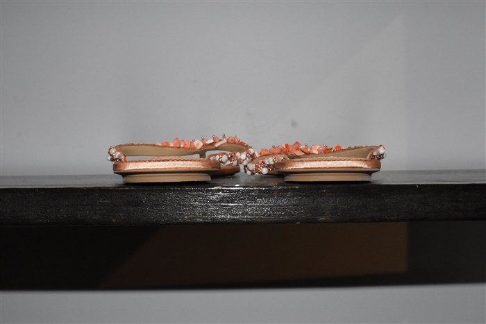 Coral Rene Caovilla Sandals, size 8