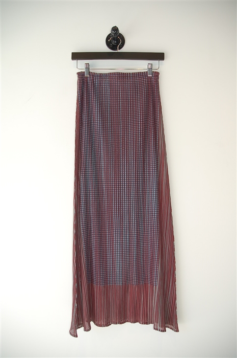 Striped Issey Miyake - Pleats Please Maxi Skirt, size M