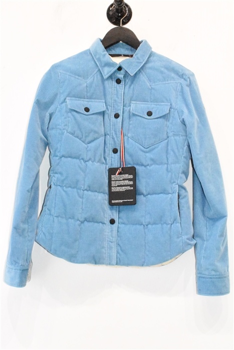 Deep Sky Moncler Grenoble Shirt Jacket, size S