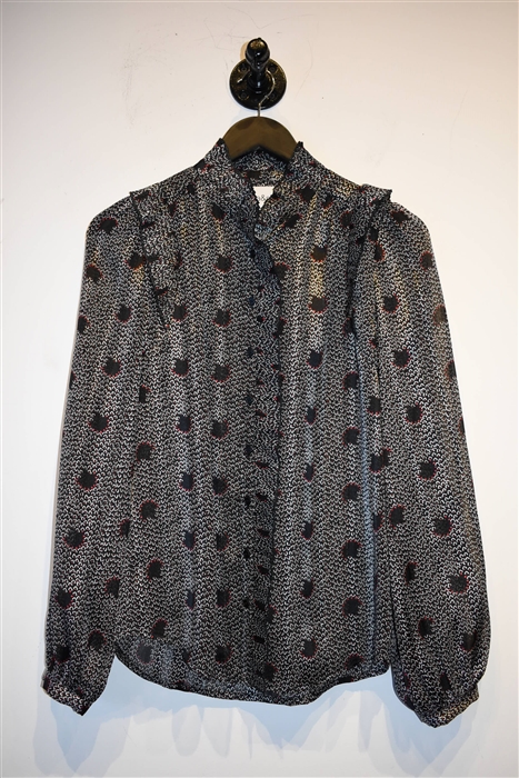 Abstract Print Ba&sh Blouse, size 0