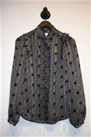 Abstract Print Ba&sh Blouse, size 0
