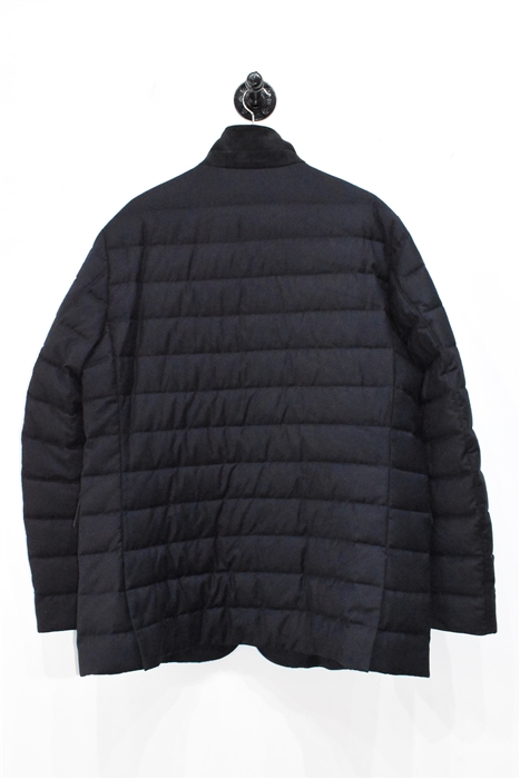 Navy Loro Piana Quilted Jacket, size XL