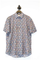 Floral Culturata Short-Sleeved Shirt, size L