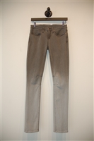 Gray Ombre Helmut Lang Skinny Jean, size 25