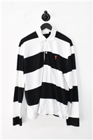White & Black Ami - Alexandre Mattiussi Rugby Shirt, size M
