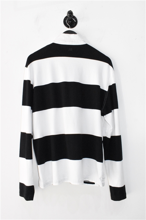 White & Black Ami - Alexandre Mattiussi Rugby Shirt, size M