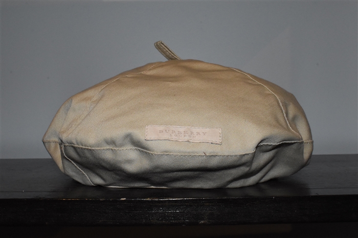 Check Burberry Beret, size O/S