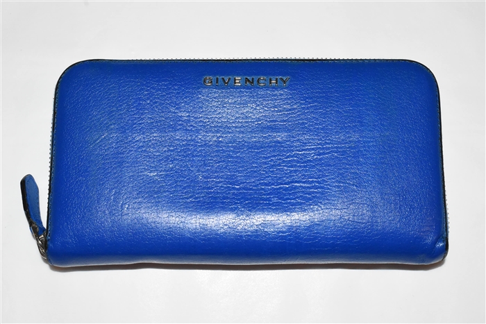 Primary Blue Givenchy Long Wallet, size O/S