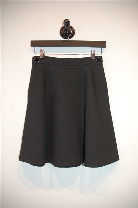 Basic Black Sandro A-Line Skirt, size S
