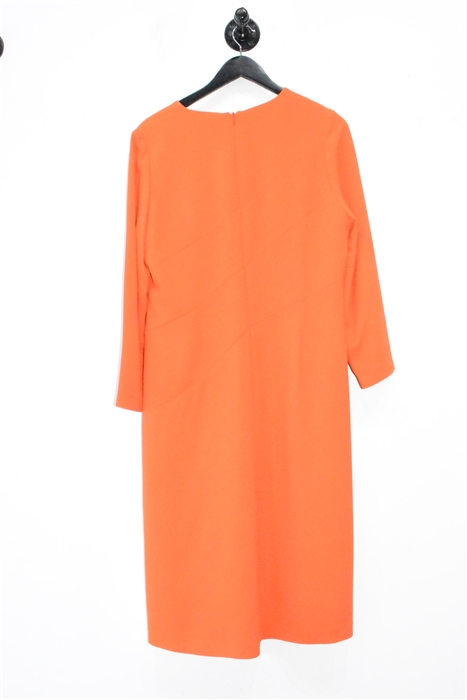 Orange Escada Fit & Flare Dress, size 14