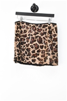 Animal Print Pinko Mini Skirt, size 8