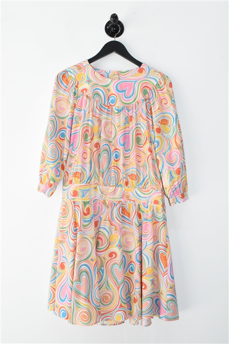 Psychedelic Moschino - Love A-Line Dress, size 6