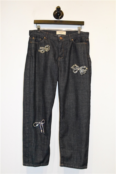 Dark Denim Max Mara - Weekend Boyfriend Jean, size 29