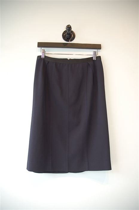 Navy Lanvin Pencil Skirt, size 6