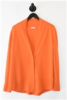 Bright Orange Akris - Punto Cardigan, size 8