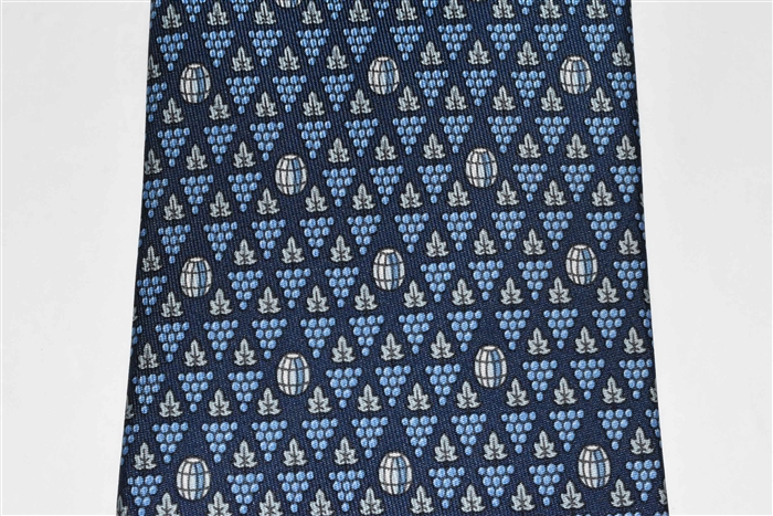 Navy Hermes Tie, size O/S