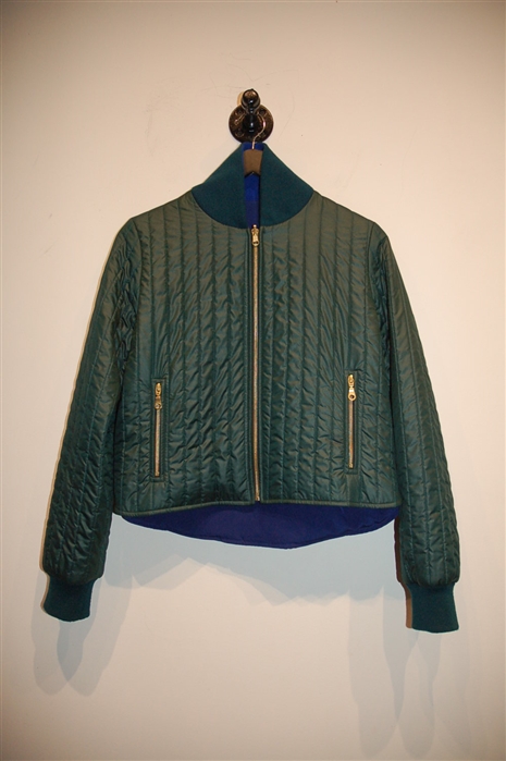 Emerald Kenzo Bomber Jacket, size 6