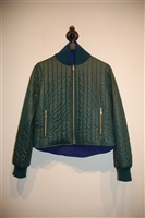 Emerald Kenzo Bomber Jacket, size 6