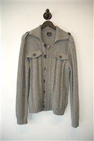 Dark Silver Just Cavalli Cardigan, size M