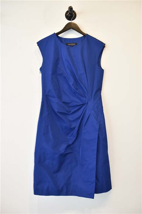 Royal Blue Lida Baday Sheath Dress, size 10