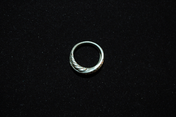 Sterling Silver David Yurman Ring, size O/S